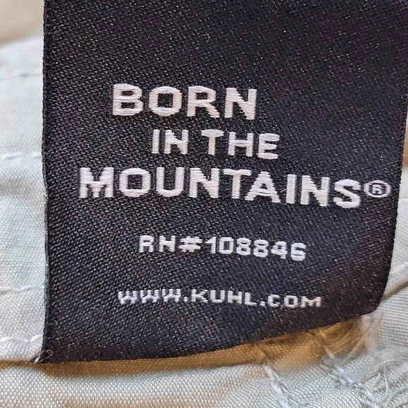 Kuhl Shorts Womens Size 12 Khaki Outdoors Hiking Cotton Nylon Stretch Drawstring - Picture 5 of 11